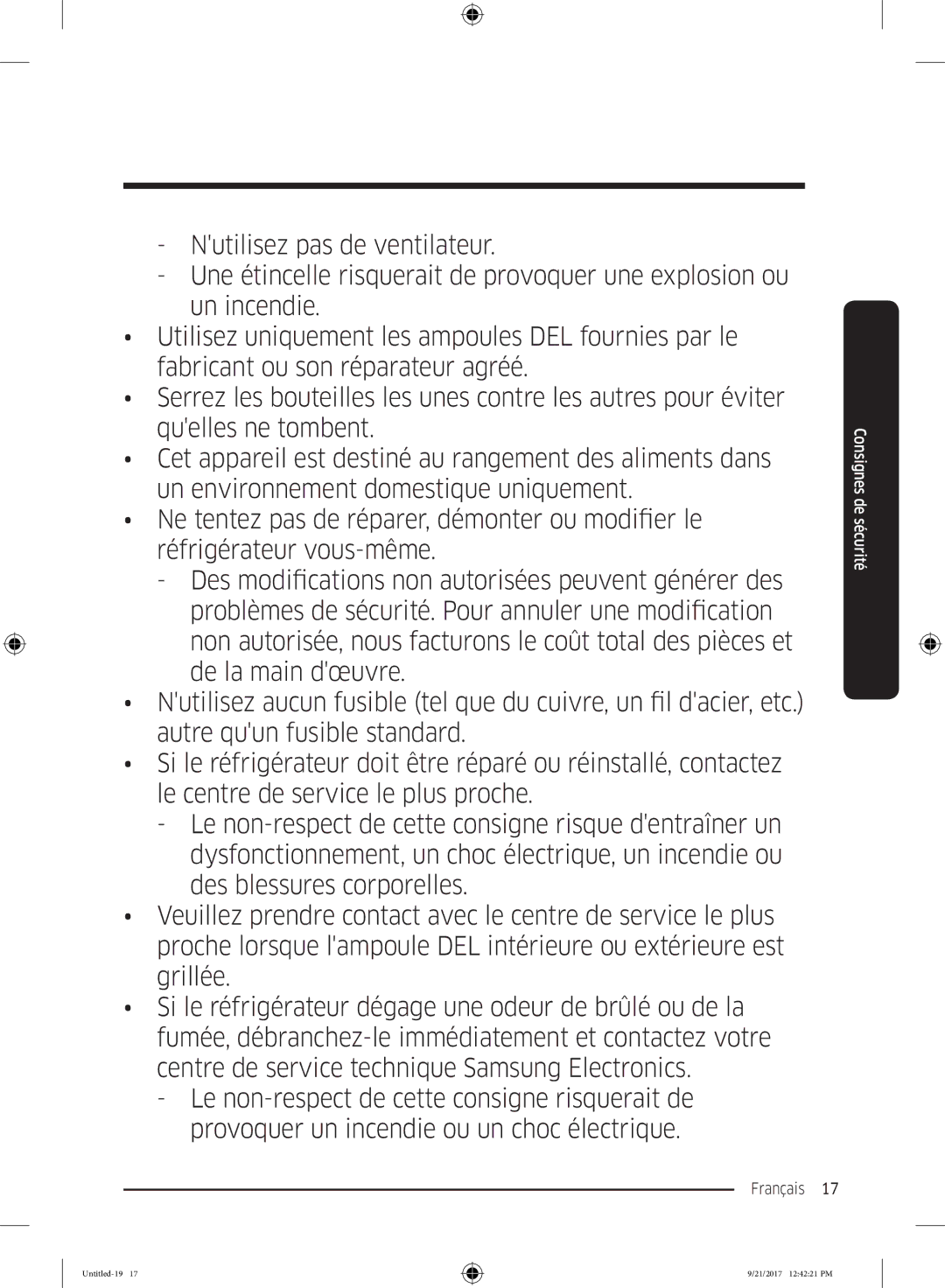 Samsung RB34K6032SS/EF, RB34K6100SS/EF manual Français  